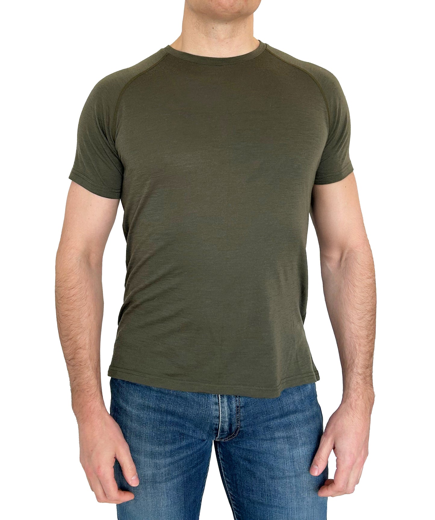 GhostFiber I Merino Wool T-Shirt โ Lightweight & Durable Outdoor Performance Shirt