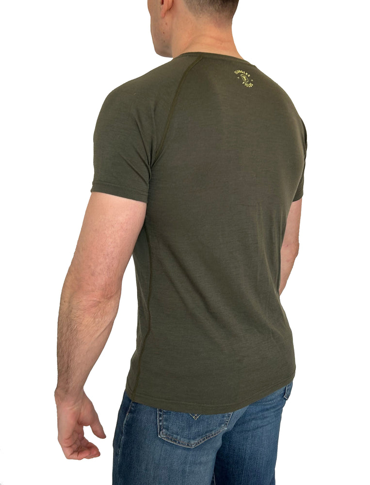 
                  
                    Merino Wool T-Shirt – Lightweight & Durable Outdoor Performance Shirt | 150 GSM
                  
                