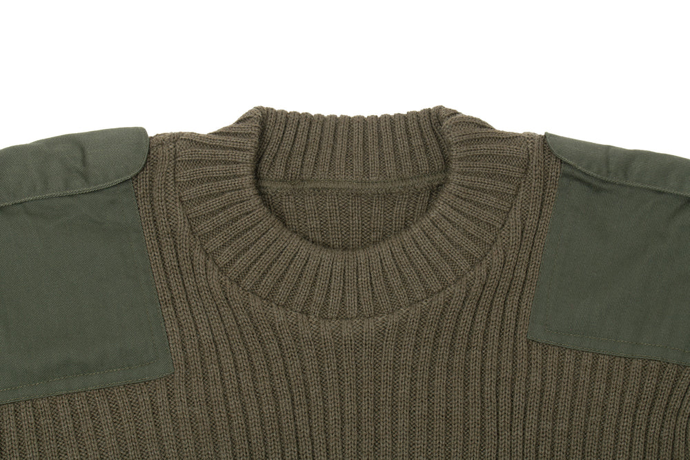 British Commando Sweater Woolly Pully 100% Wool – Flanders Fields USA