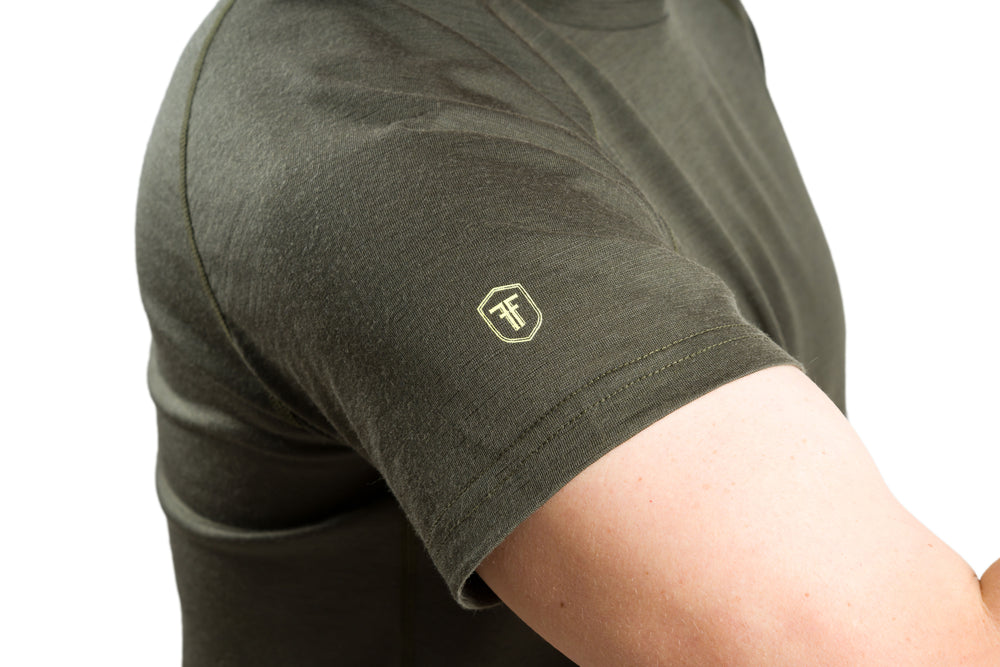 
                  
                    Merino Wool T-Shirt – Lightweight & Durable Outdoor Performance Shirt | 150 GSM
                  
                