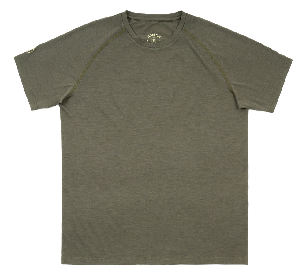 
                  
                    Merino Wool T-Shirt – Lightweight & Durable Outdoor Performance Shirt | 150 GSM
                  
                