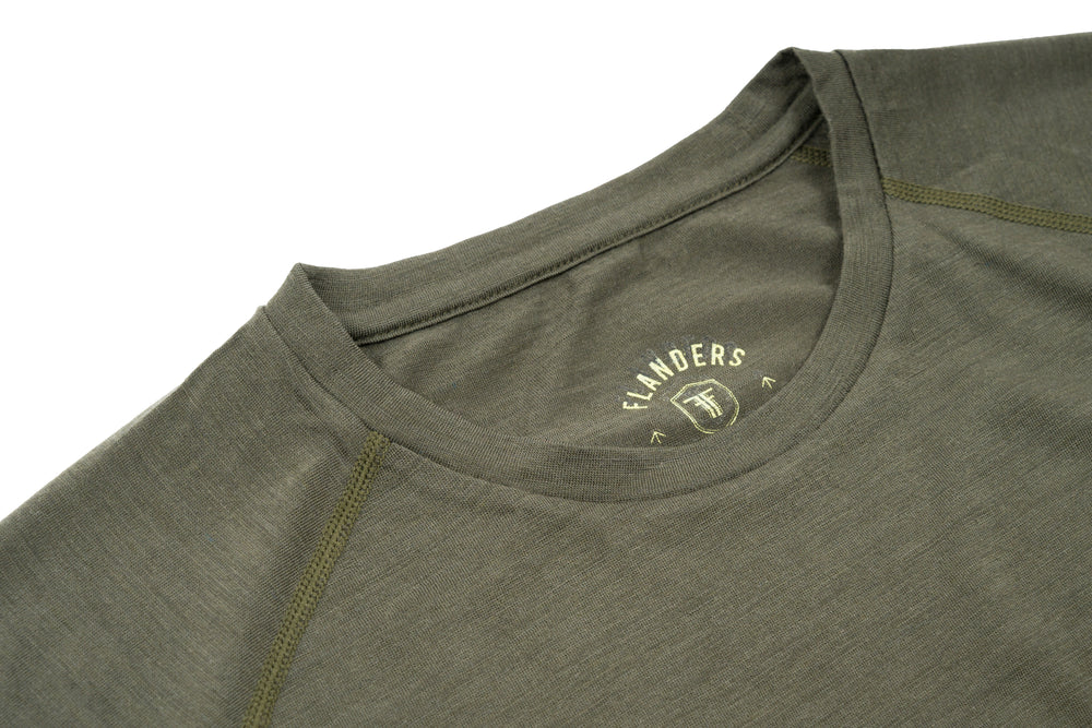 
                  
                    Merino Wool T-Shirt – Lightweight & Durable Outdoor Performance Shirt | 150 GSM
                  
                